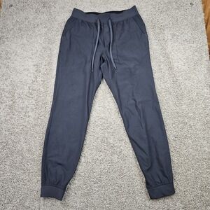Lululemon ABC Jogger Warpstreme Mens Large Obsidian Dark Grey M5AOLS